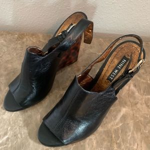 NEW- Never Worn Nine West Wedge